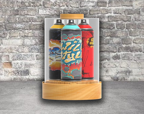 The WS 40th Anniversary - Limited Edition MTN Spray Can Spindle Set